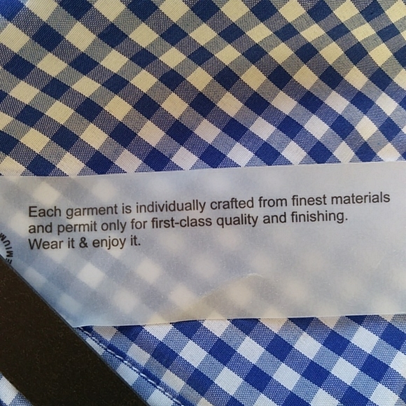 New Galaxy by Harvic Slim Fit Checkered Button Down Shirt 4XL - Picture 6 of 14